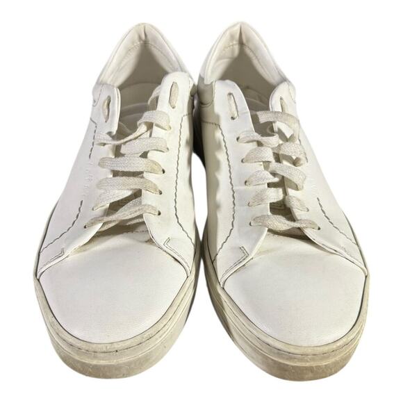 Yatay Womens Vegan Leather Shoes Sneakers Size 38 8 Black Hemp Laces Recycled - Picture 3 of 8